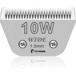 Lames amovibles de 10w de large pour le toilettage des animaux, compatibles avec les tondeuses andis, ...