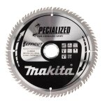 Lames carbure  efficut  pour bois, pour scies radiales  batterie makita