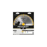 Lame carbure pour scie circulaire d. 254 x 30 mm x z 60 - bois - 801346 - peugeot