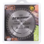 Lame au carbure pour scie circulaire scid - epaisseur 3 mm - 40 dents - diamtre 230 mm - alsage 16 ...
