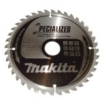 Lames carbure  specialized  pour bois avec clous, pour scies circulaires makita
