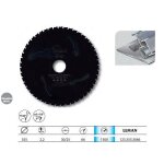 Lame circ. céra - métal d. 355 x al. 30 mm. x 66 dents. pour métaux - 123. 355. 3066 - leman Lame circ. céra - métal d. 355 x al. 30 mm. x 66 dents. pour métaux - 123. 355. 3066 - leman