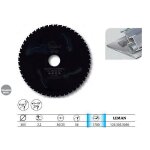 Lame circ. cra - mtal d. 305 x al. 30 mm. x 56 dents. pour mtaux - 123. 305. 3056 - leman