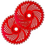 Lames de dbroussailleuse  pointe en carbure 36t, 2 pices, pour tondeuse, compatibles avec husqvarna ...