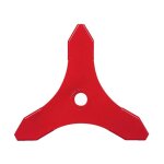 Lame de dbroussailleuse universelle 3 dents - 300 mm plate