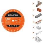 Lame diamant de scie circulaire evolution 305 mm