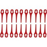 Lames en plastique pour coupe bordure florabest - florabest - frta 20 a118b218b3 - 100 pices - rouge ...