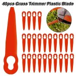 Lame en plastique rouge pour dbroussailleuse stihl polycut 2 - 2 sans fil, accessoires de pour outils ...