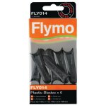 Lame plastiques x6 fly014 pour tondeuse flymo microlite Lame plastiques x6 fly014 pour tondeuse flymo microlite
