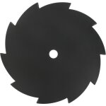 Lame plate 10 dents adaptable pour dbroussailleuse - coupe de 255mm, alsage: 20, 0mm, paisseur: 2, ...
