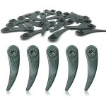 Lames de rechange pour coupe - bordures bosch (lot de 24) pour mod�les bosch durablade art 23 - 18 li ...