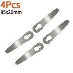 Lame de rechange pour dbroussailleuse en acier inoxydable, 1  6 pices, pour tondeuse  gazon de jardin ...