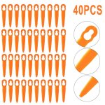Lame de rechange en plastique pour dbroussailleuse sans fil stihl fsa 45, 40 pices, accessoires pour ...