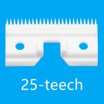 Lame de rechange pour tondeuse en céramique, 25 dents, compatible avec les séries andis, oster a5 et ... Lame de rechange pour tondeuse en céramique, 25 dents, compatible avec les séries andis, oster a5 et ...