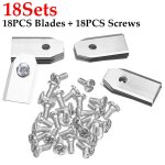 Lame de pour robot tondeuse à gazon, placage titane, pour husqvarna automower / gardena moving machine ... Lame de pour robot tondeuse à gazon, placage titane, pour husqvarna automower / gardena moving machine ...