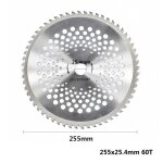 Lame de scie circulaire de remplacement pour dbroussailleuse, coupe - arbre, 255mm, 40t / 60t / 80t, ...