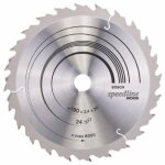 Lame de scie circulaire standard for wood speed 190 x 20 / 16 x 2, 6 mm, 24 1pc
