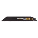 Lame scie sabre - dewalt - xr extreme runtime 203 mm - pour mtal - 5 pices