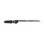 Lame de scie sauteuse pour bois, contre - plaqu et pvc coupe chantourne pour finitions, long. utile ...
