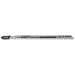 Lame de scie sauteuse fibre pl�tre t 341 hm longueur totale 132 mm pas de dent 4, 3 mm panneaux fibrociment ...