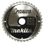 Lame de scie specialized stratifi� 165mmx20x52d - makita b - 33831