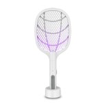 Lampe anti moustiques électrique 2 en 1 à 6 led, piège à insectes, rechargeable par usb, idéal pour l'été ... Lampe anti moustiques électrique 2 en 1 à 6 led, piège à insectes, rechargeable par usb, idéal pour l'été ...