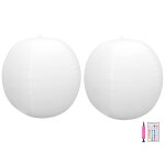 Lampe boule solaire led, couleur changeante à distance, lumière flottante pour piscine, pelouse, plage, ... Lampe boule solaire led, couleur changeante à distance, lumière flottante pour piscine, pelouse, plage, ...