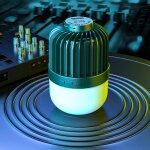 Lampe de camping 42led, lanterne portable, rechargeable par usb, compatible bluetooth, luminaire d'ext�rieur, ...