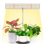 Lampe led r�glable pour plantes avec 3 modes d'�clairage et variateur a 4 niveaux.
