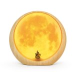 Lampe de lune pour la dcoration du salon, veilleuse, cadeaux d'anniversaire pour lui, signes mr & mrs ...