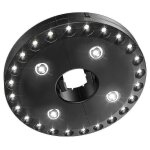 Lampe de parasol sans fil a 28 led, 3 modes d'éclairage Lampe de parasol sans fil a 28 led, 3 modes d'éclairage