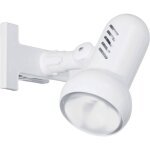 Lampe � pince eglo manhatten 60 w pivotable blanc