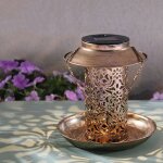 Lampe solaire suspendue style vintage, luminaire décoratif d'extérieur, idéal pour un jardin ou une cour ... Lampe solaire suspendue style vintage, luminaire décoratif d'extérieur, idéal pour un jardin ou une cour ...