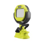 Lampe sur pince ryobi rlcl18 - 0 - 18v one + - 1000 lumens - sans batterie ni chargeur