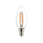 Lampe toledo retro flamme 827 e14 4, 5w 470lm dimmable nouveau mod�le - sylvania - 0029344