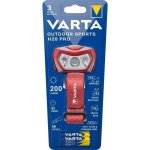 Lampe torche frontale sport outdoor 200 lumens portée 50m h20 pro varta Lampe torche frontale sport outdoor 200 lumens portée 50m h20 pro varta