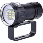 Lampe torche de plong�e 18 000 lumens ipx8 etanche a 500 m�tres, led submersible.