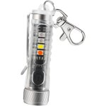 Lampe torche rechargeable mini led porte - cls etanche 3 modes d'eclairage structure en plastique petite ...
