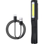 Lampe de travail, rechargeable cob baladeuse led ultra lumineuse avec clip magnétique, lampe de poche ... Lampe de travail, rechargeable cob baladeuse led ultra lumineuse avec clip magnétique, lampe de poche ...