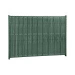 Lani�re occultante ecovizio a tresser 48 mm - 100% recycl�e pour panneau grillag� soud� + 100 clips - ...