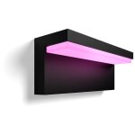 Lanterne philips hw&ca nyro applique 13. 5w noir