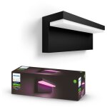 Lanterne philips hw&ca nyro applique 13. 5w noir