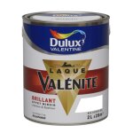 Laque ultra r�sist val�nite blanc brillant dulux valentine 2