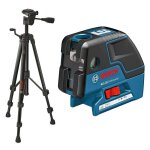 Laser points bosch gcl25 professional + trpied bt150