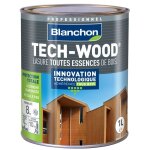 Lasure - acrylique polyur�thane - 1 l - ch�ne fonc� - tech - wood blanchon