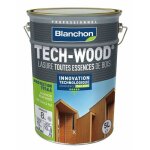 Lasure - acrylique polyur�thane - 5 l - incolore - tech - wood blanchon