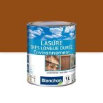 Lasure tr�s longue dur�e - ch�ne dor� - 1 litre - environnement blanchon