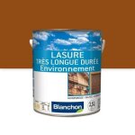 Lasure tr�s longue dur�e - ch�ne dor� - 5 litres - environnement blanchon