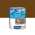 Lasure tr�s longue dur�e - ch�ne moyen - 1 litre - environnement blanchon