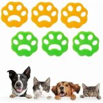 Lave - linge anti - poils, pilateur pour animaux, 6 pices, pilateurs rutilisables
